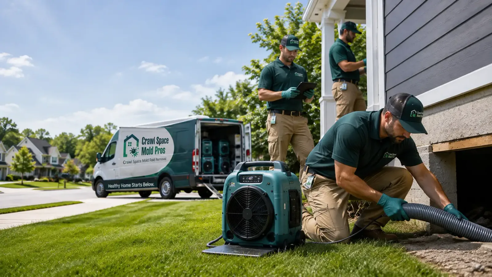 Crawl Space Mold Removal in Newell, IA
